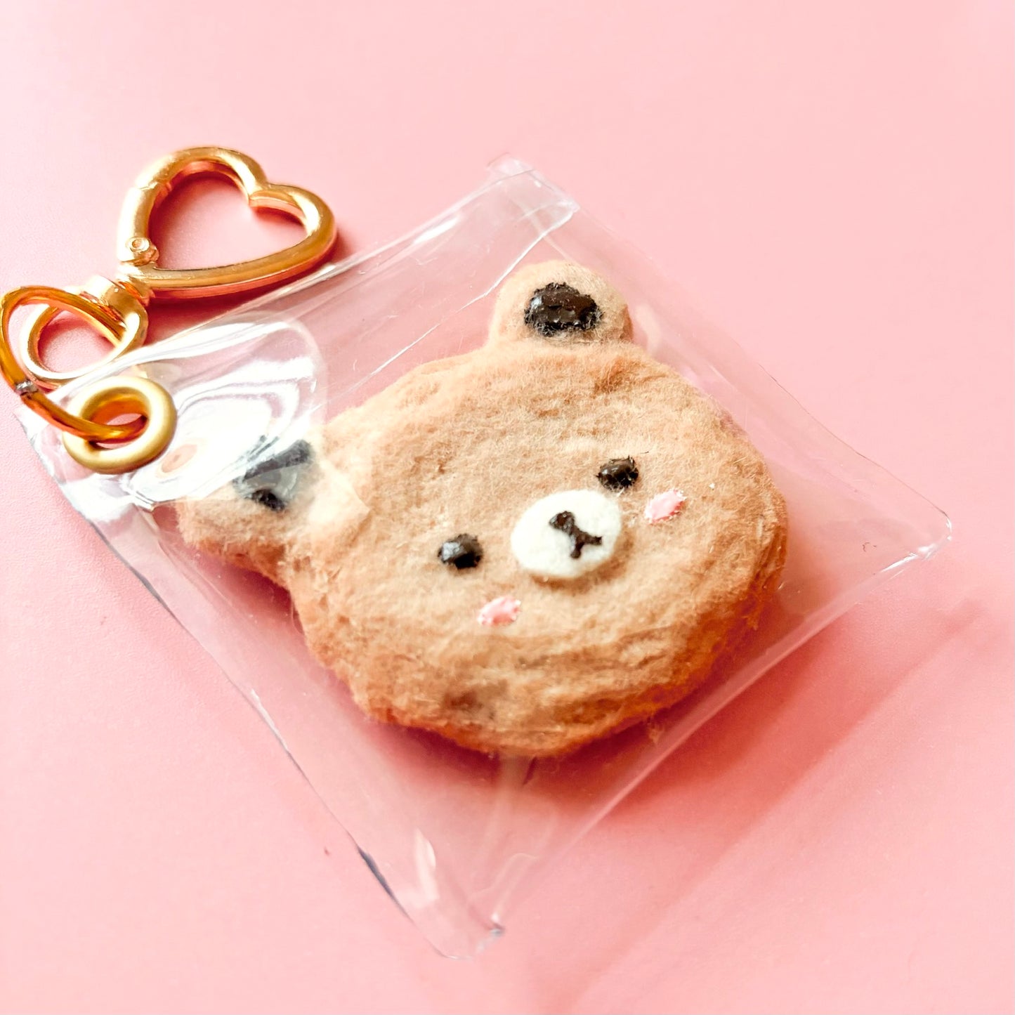 Cookie Bear Bag Charm