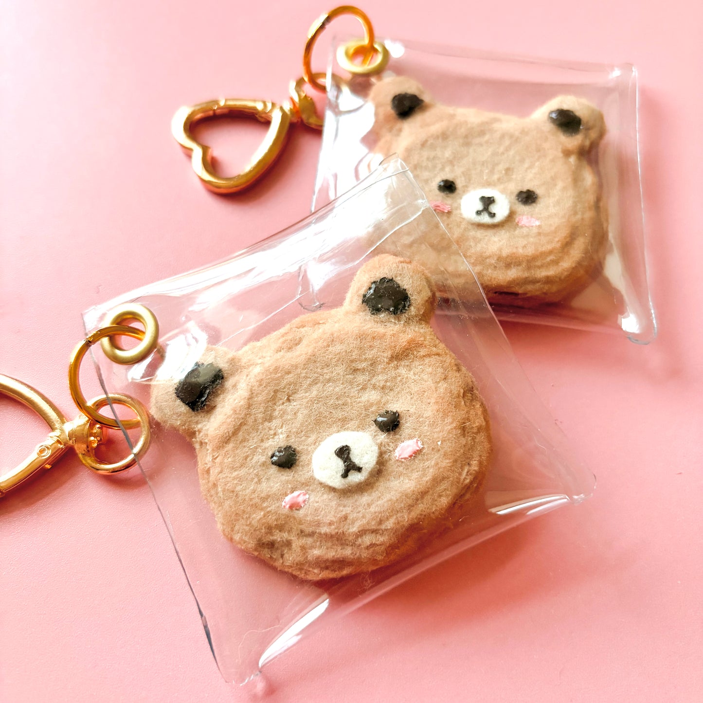 Cookie Bear Bag Charm