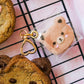 Cookie Bear Bag Charm