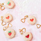 Strawberry Jam Sandwich Bag Charm