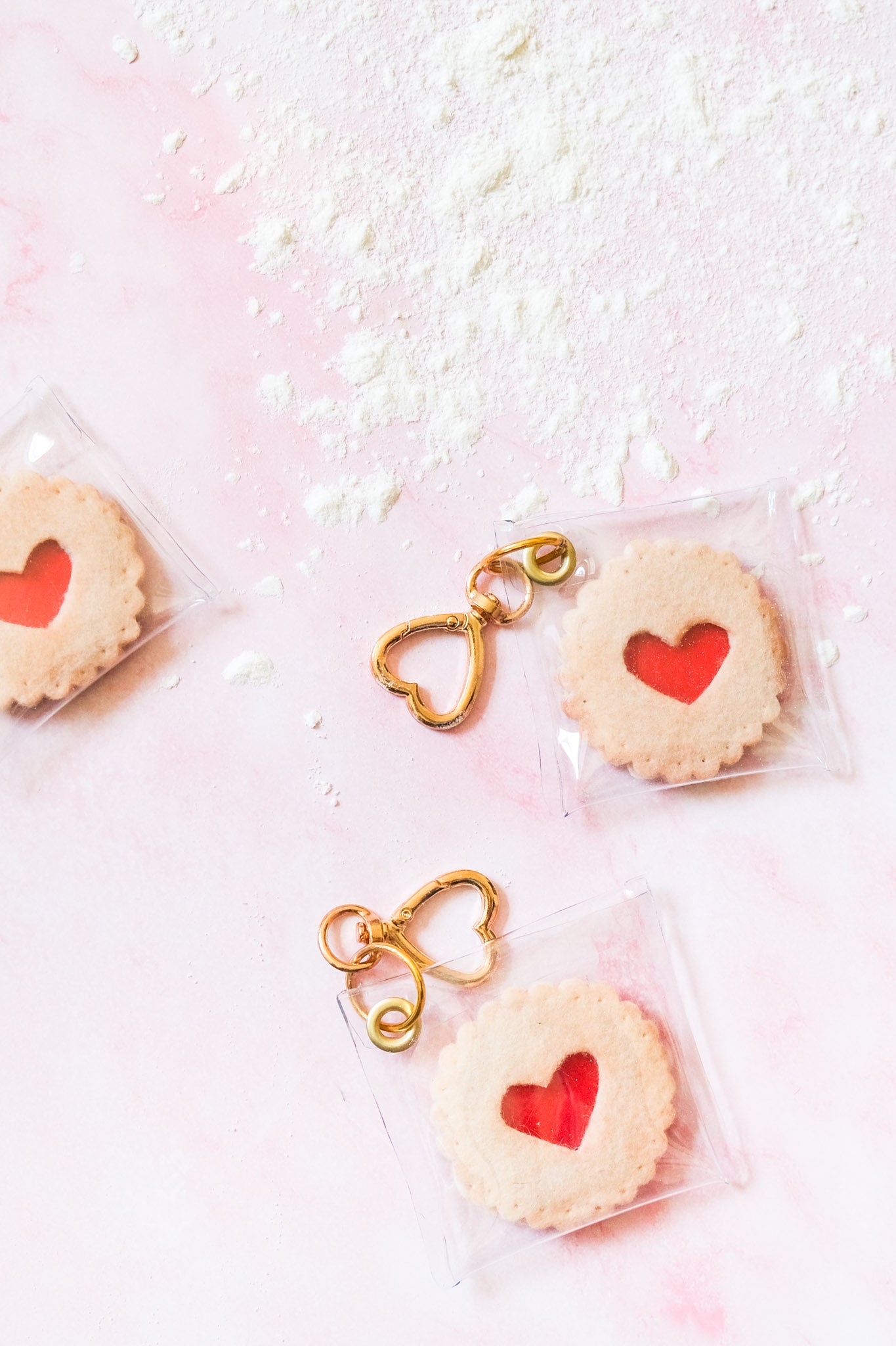 Heart Jam Sandwich Bag Charm