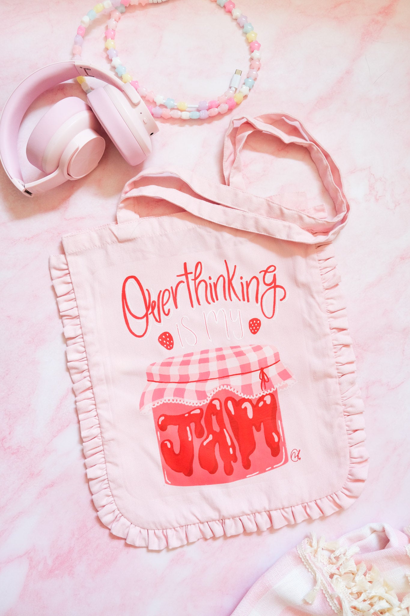 Overthinking is my Jam Tote