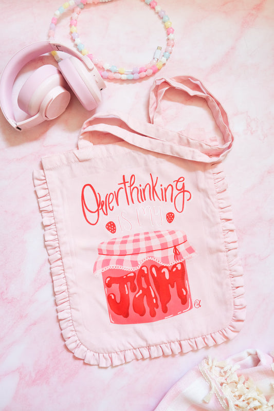 Overthinking is my Jam Tote