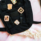 Honey and Banana Toast Felt Pin